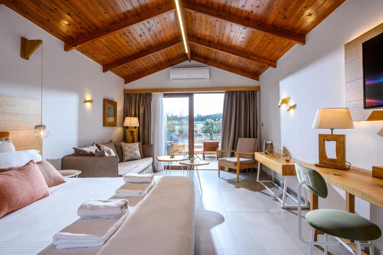 Platanias Theros Suite By Creta Paradise Gerani  Bagian luar foto